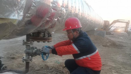 热电公司:东扩区项目专精特新化工工业孵化基地项目C区热力管网首次送汽乐成